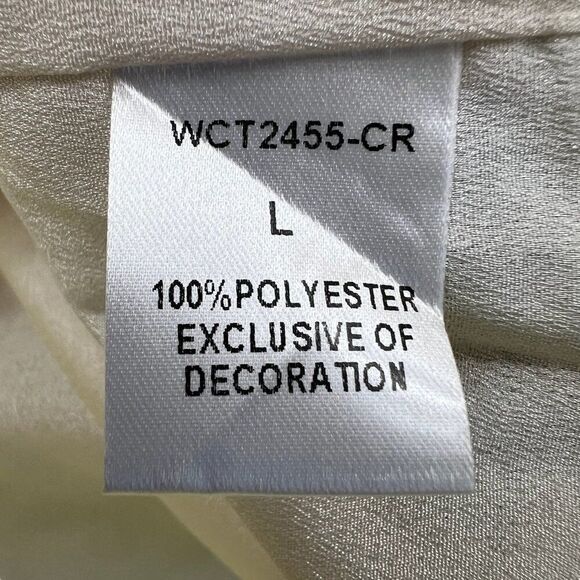 THML NWT Floral Smocked Midi Dress With Ruffle Sleeves Size Large - Picture 9 of 11